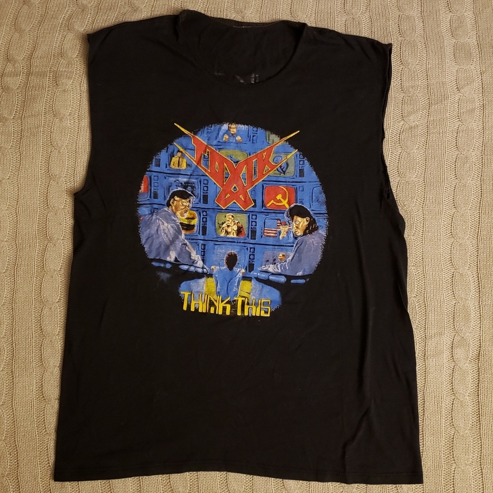 TOXIK Think This tour shirt